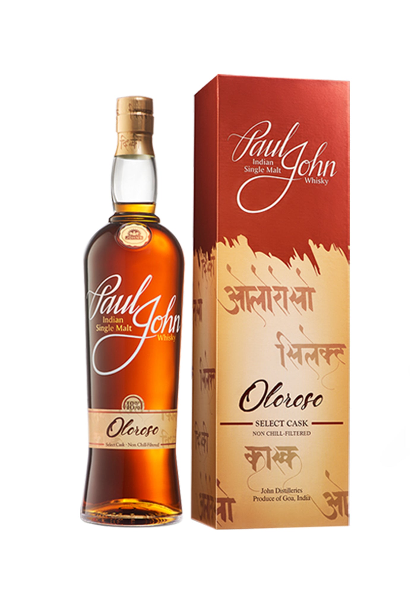 PAUL JOHN OLOROSO INDIAN SINGLE MALT    