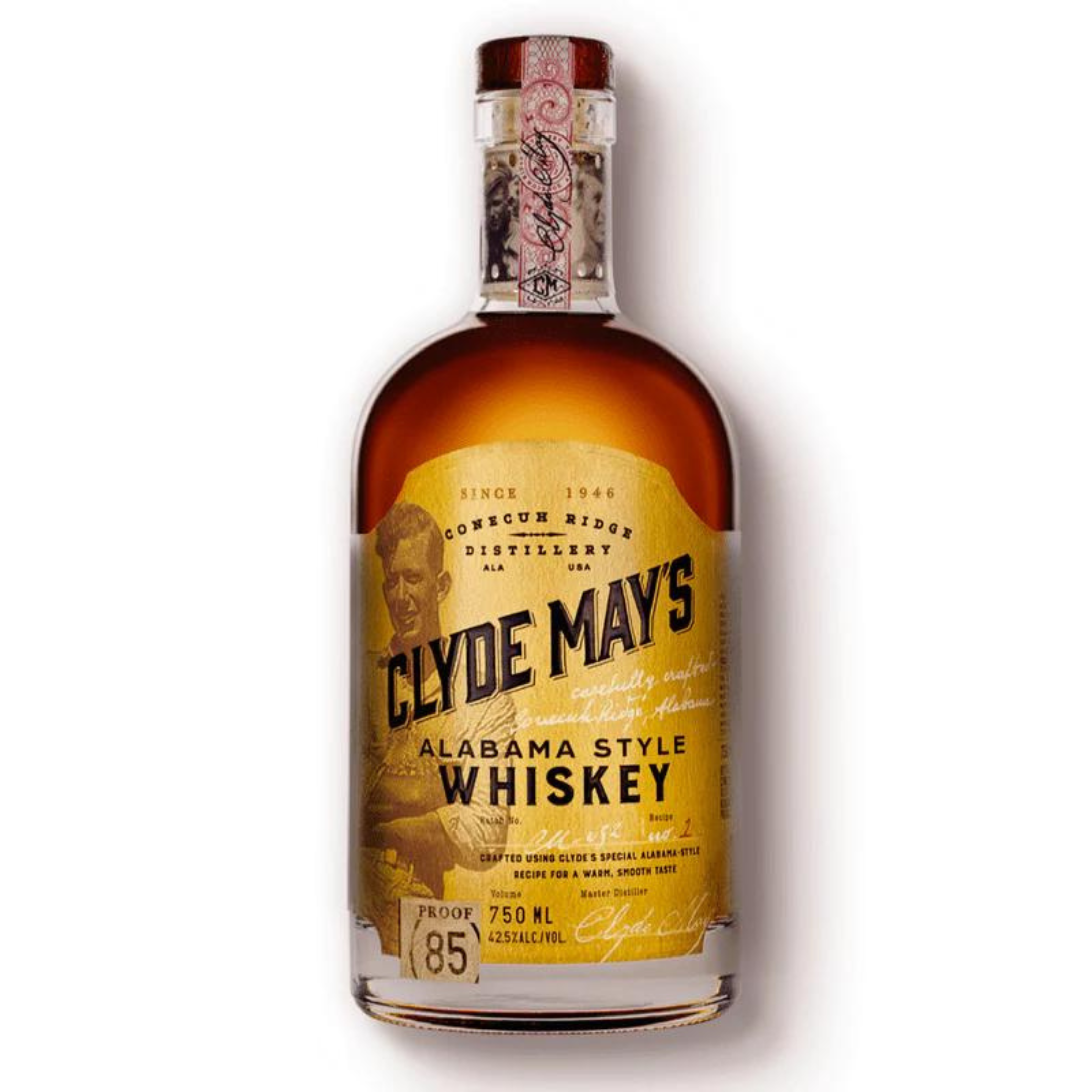 CLYDE MAY'S ALABAMA WHISKEY 85 PROOF    
