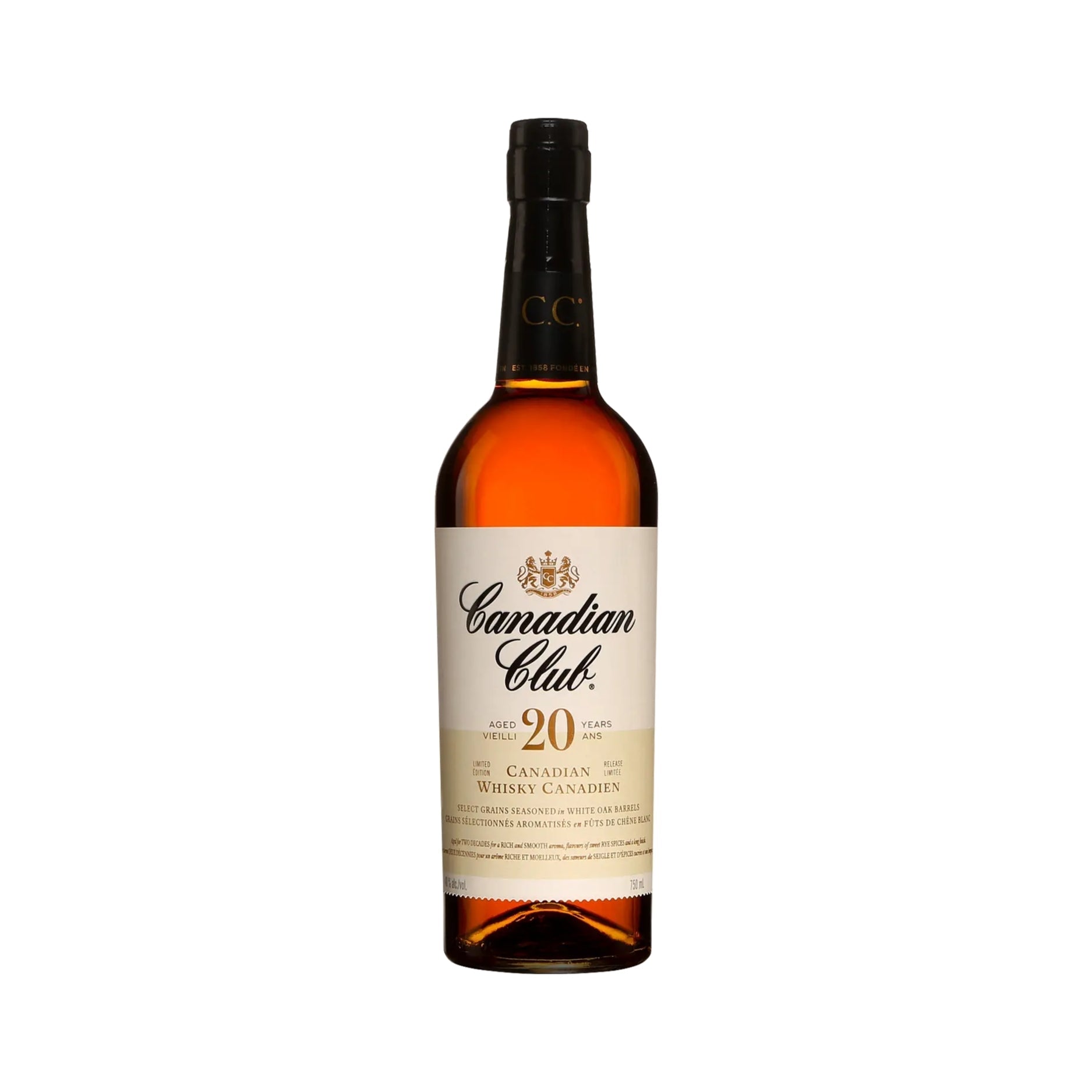 CANADIAN CLUB 20 YR OLD                 