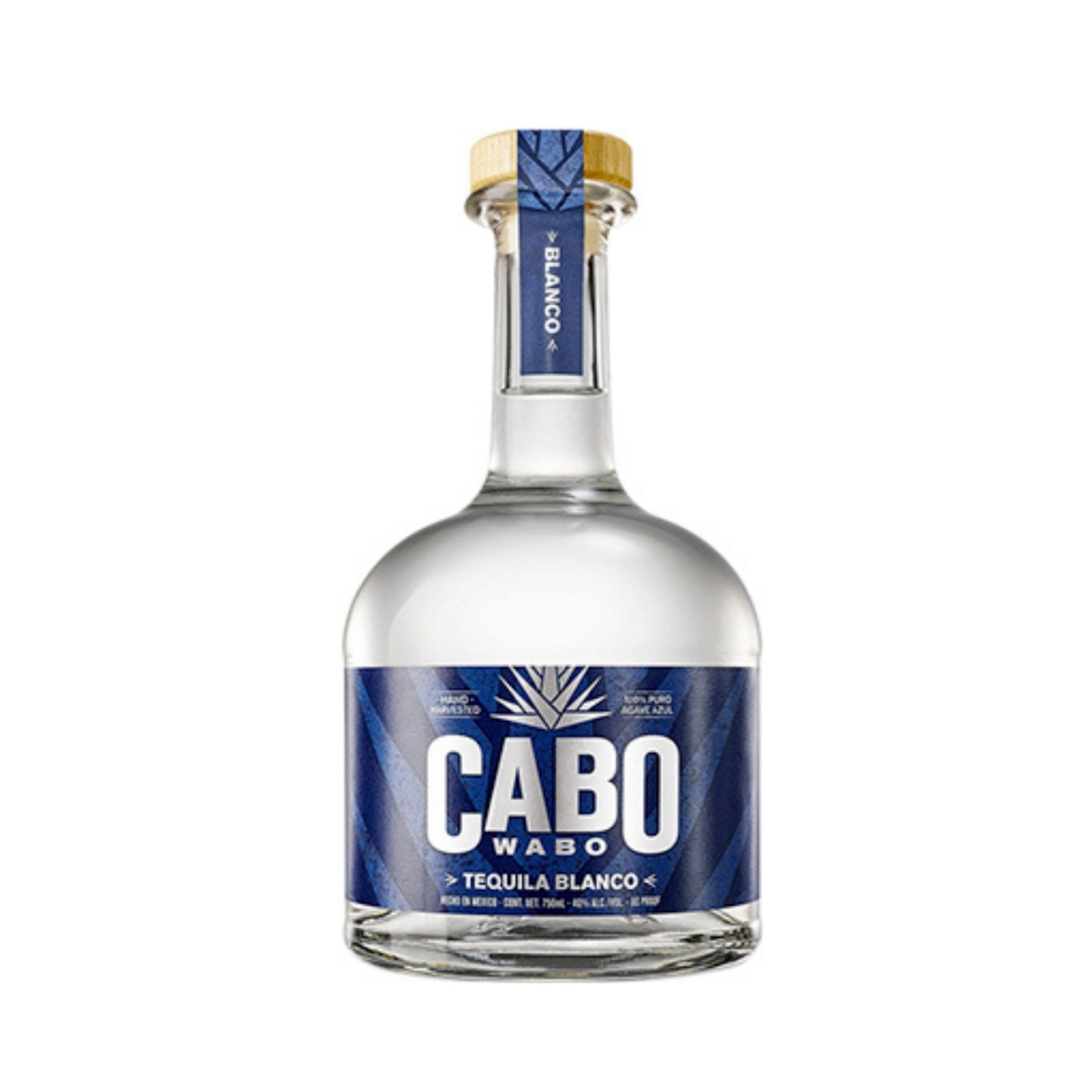 CABO WABO BLANCO - 100% BLUE AGAVE      