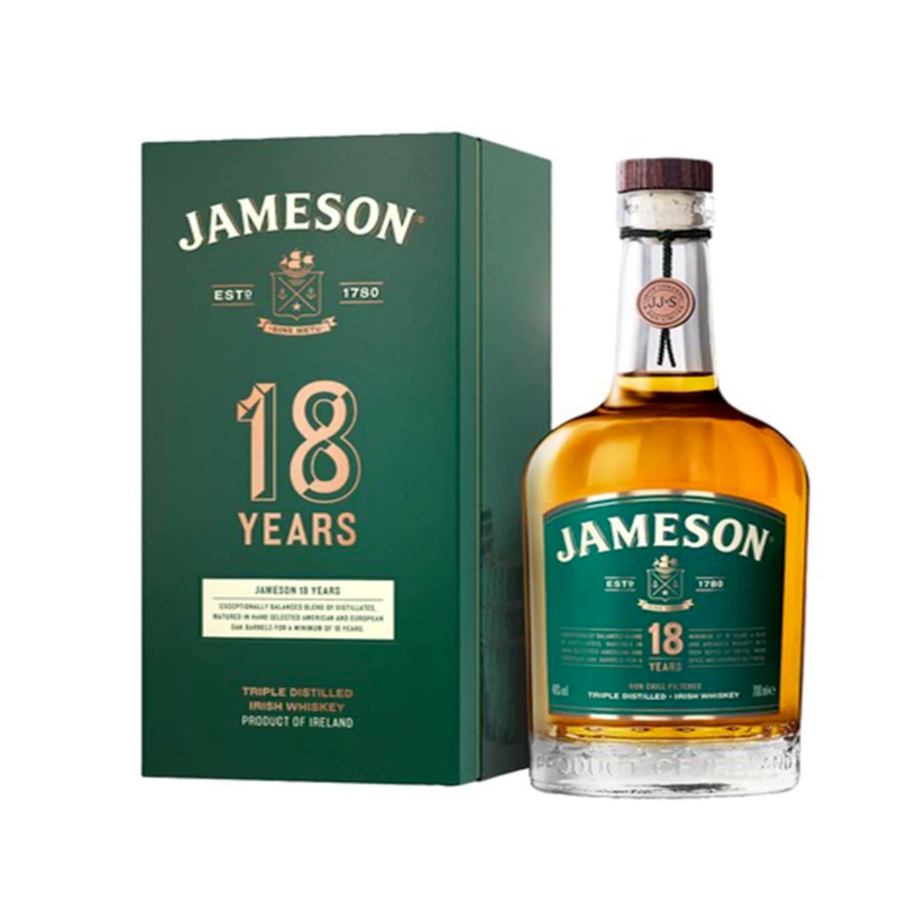 JAMESON 18YO IRISH WHISKEY 46%          