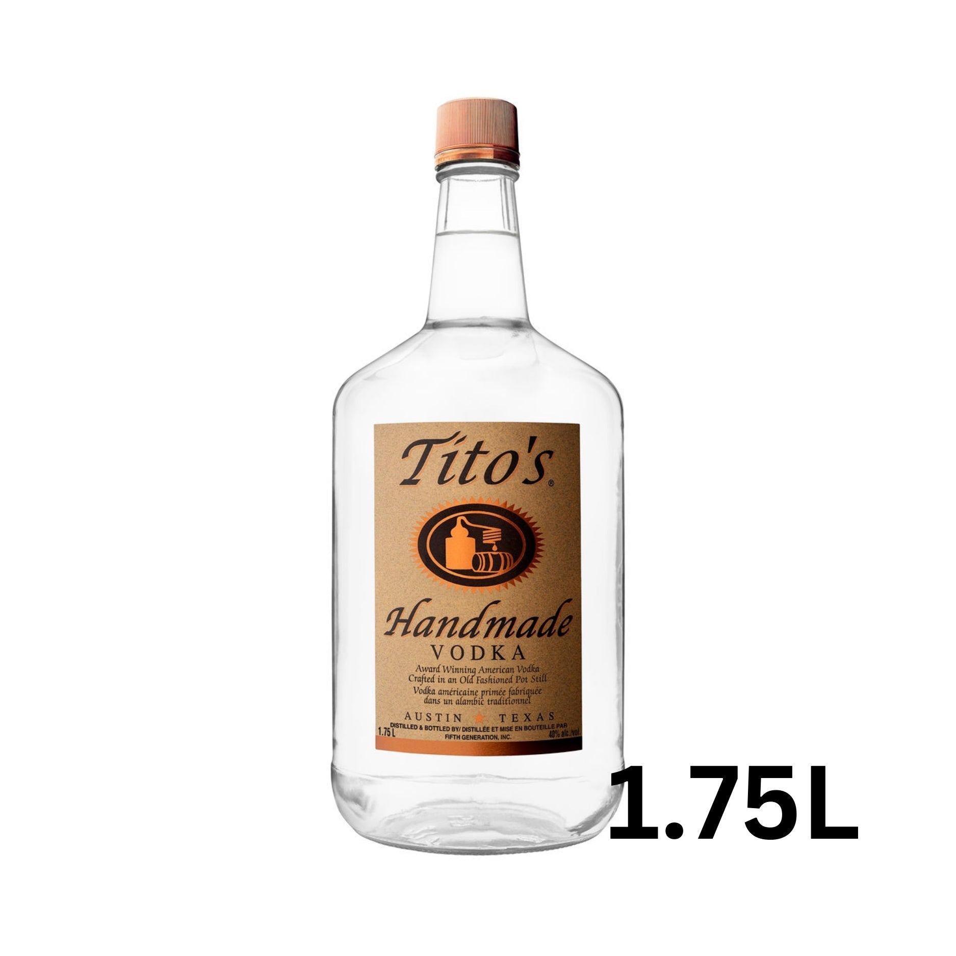 TITO'S HANDMADE VODKA 1750ML            