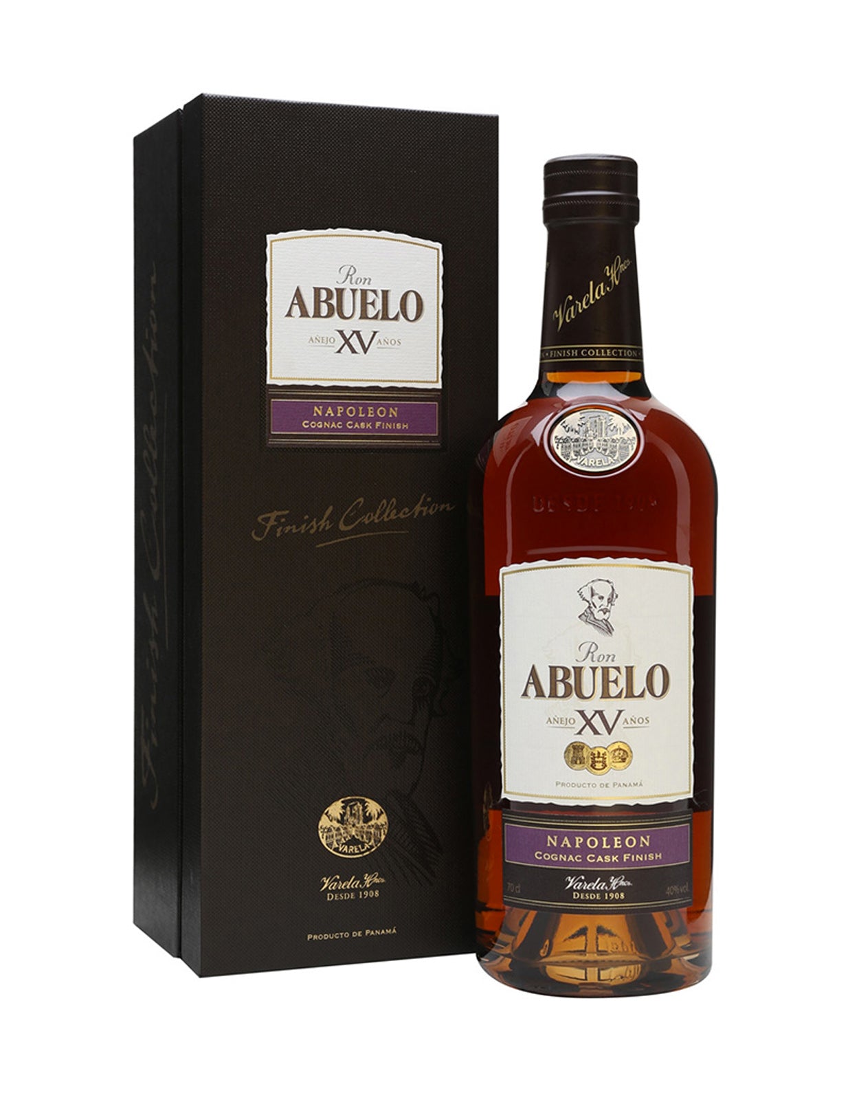 ABUELO XV NAPOLEAN COGNAC CASK FINISH   