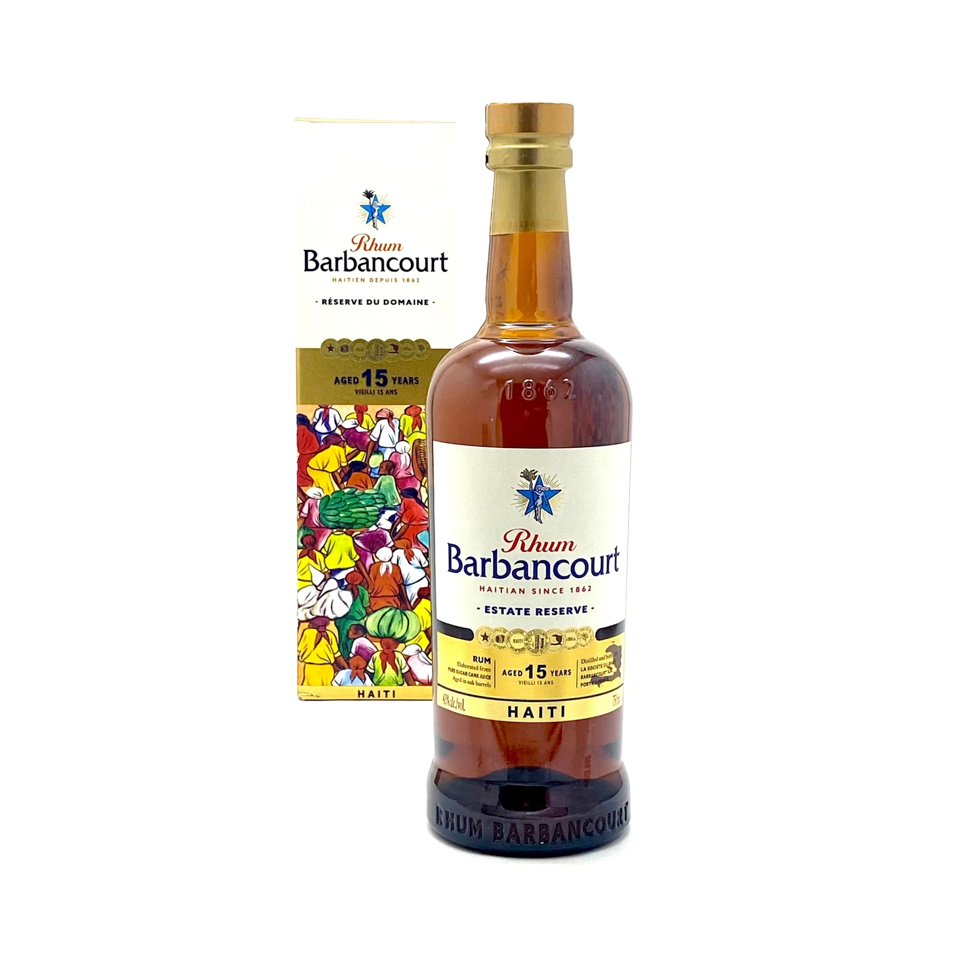 RHUM BARBANCOURT ESTATE RESERVE 15YR OLD