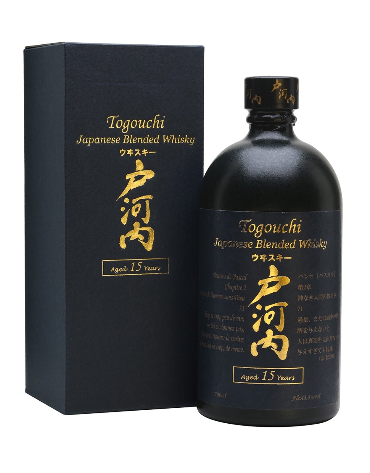 TOGOUCHI 15 YR OLD JAPANESE WHISKEY     