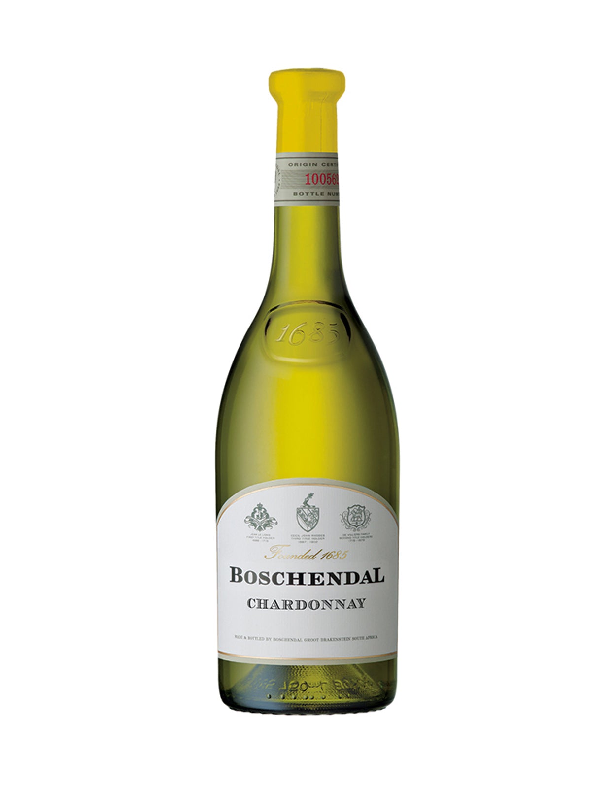 BOSCHENDAL 1685 CHARDONNAY              
