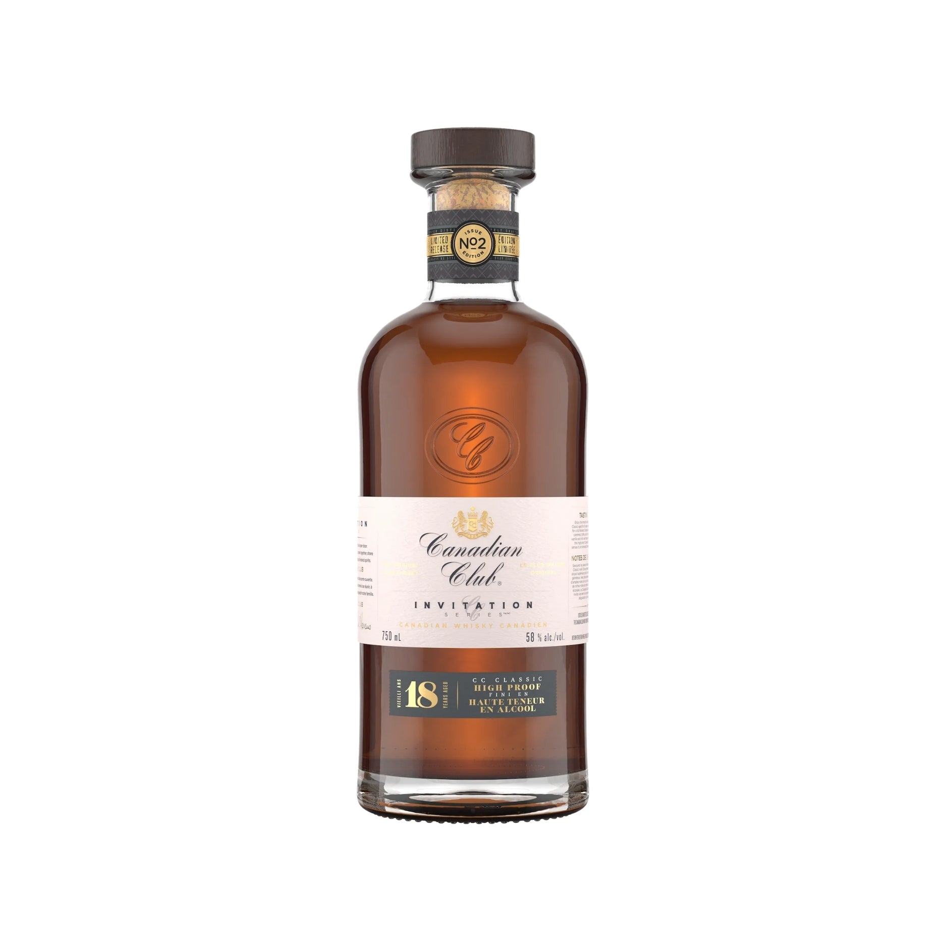 CANADIAN CLUB INVITATION 18 HIGH PROOF  