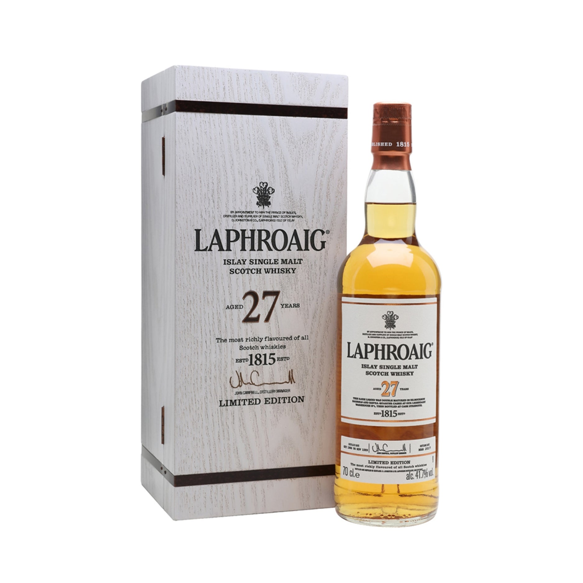 LAPHROAIG 27 YO REPACK                  