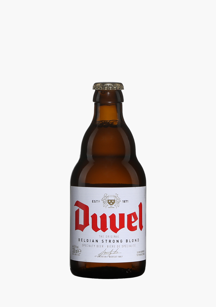 DUVEL GOLDEN ALE BOTTLE (DUVEL MOORTGOT)