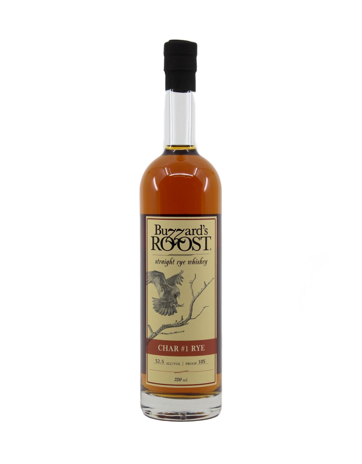BUZZARDS ROOST CHAR #1 RYE WHISKEY      