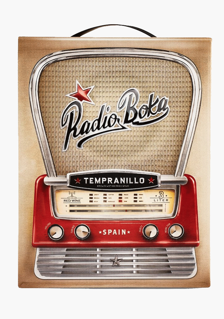 RADIO BOKA TEMPRANILLO 3L BIB           