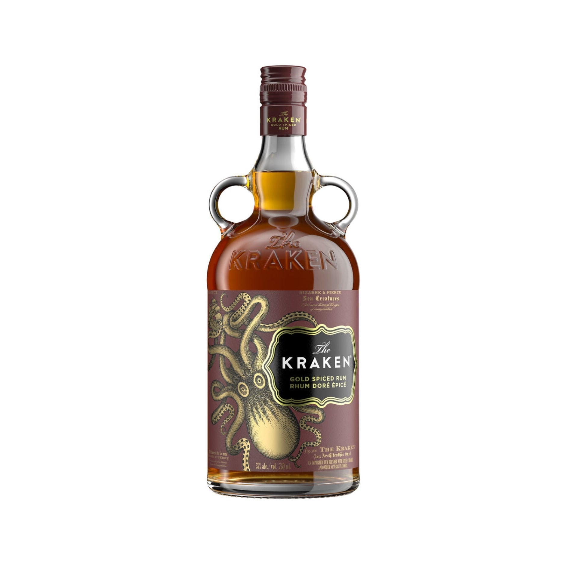 THE KRAKEN GOLD SPICED RUM              
