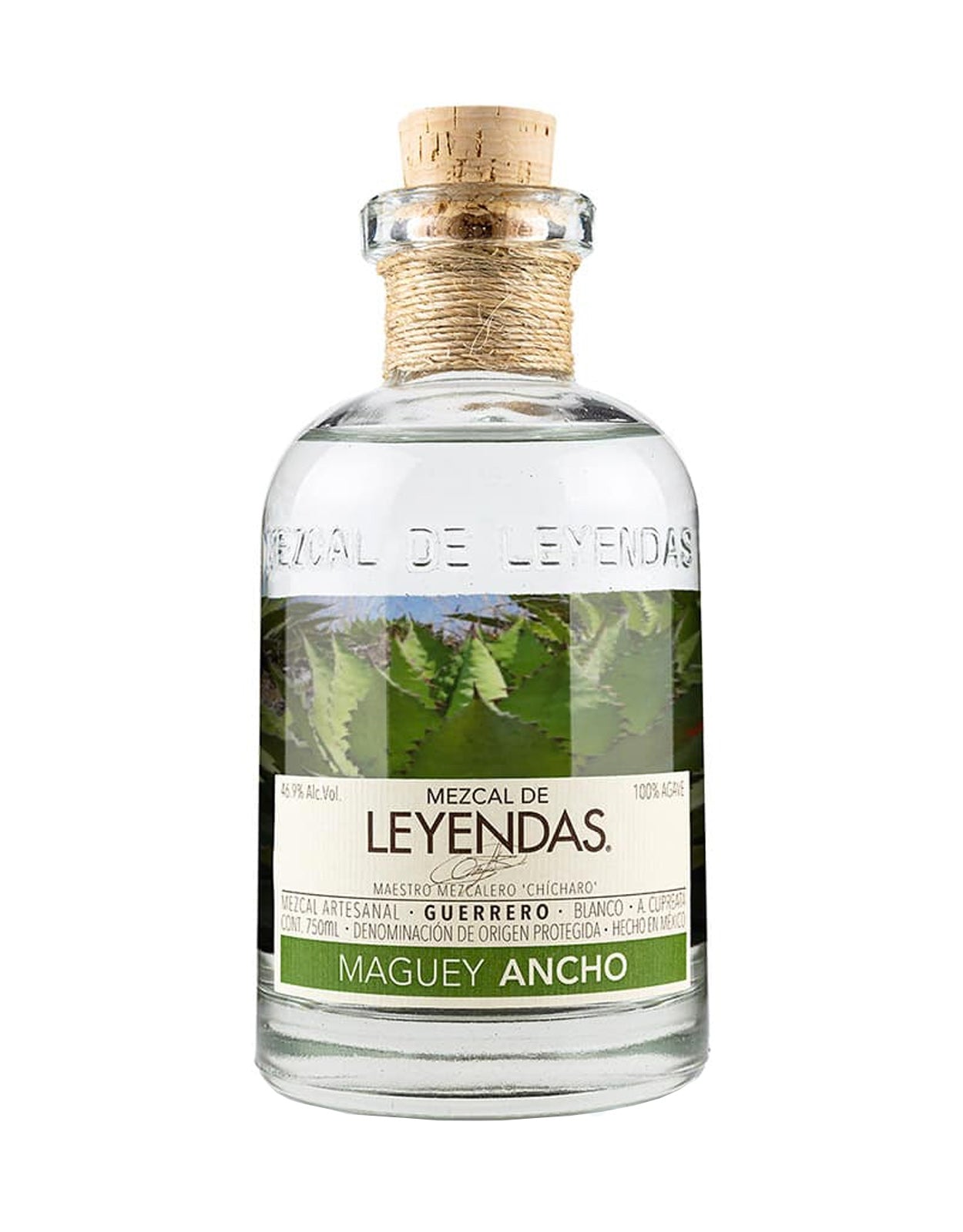 MEZCAL DE LEYENDAS ANCHO                