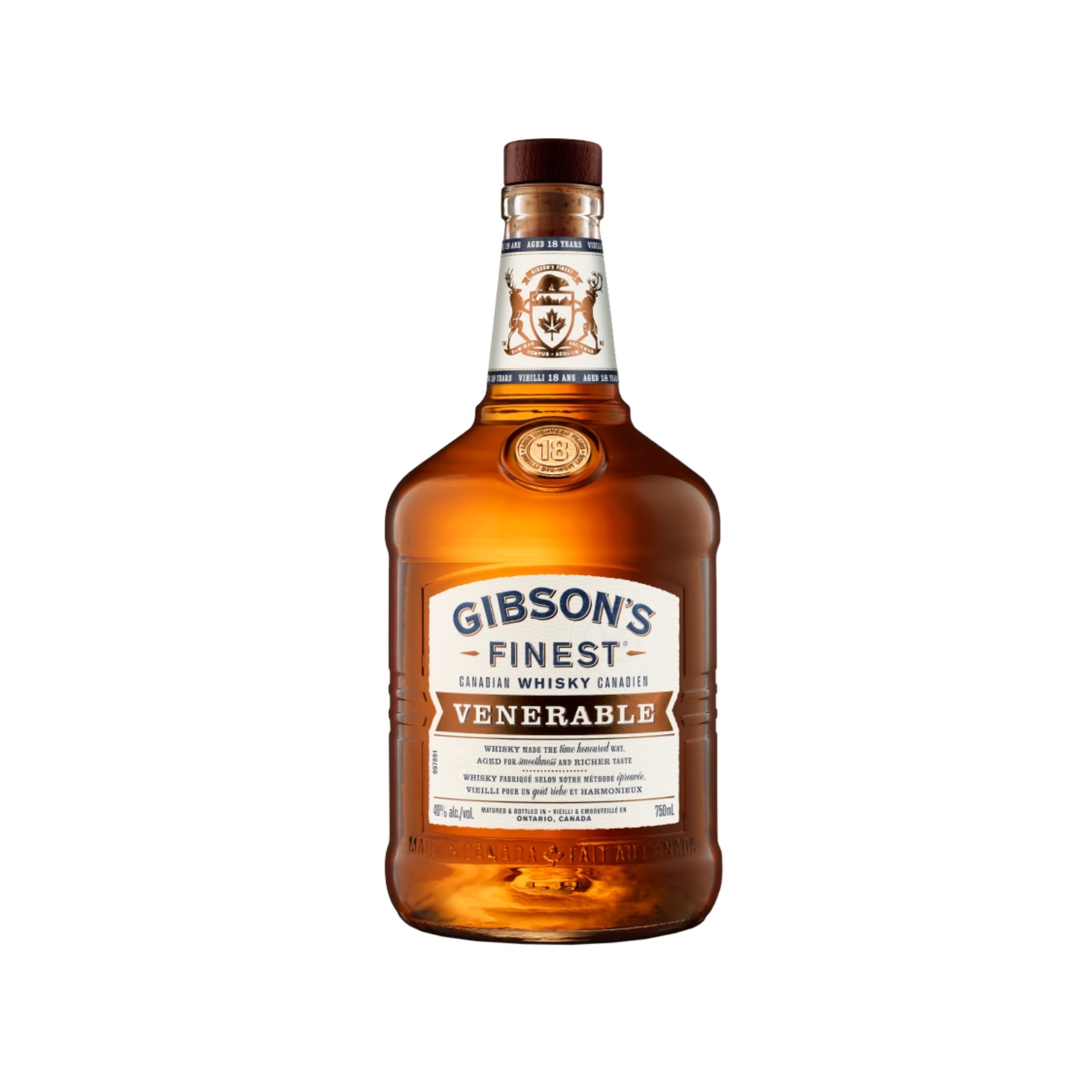 GIBSON'S FINEST VENERABLE 18 YR OLD     