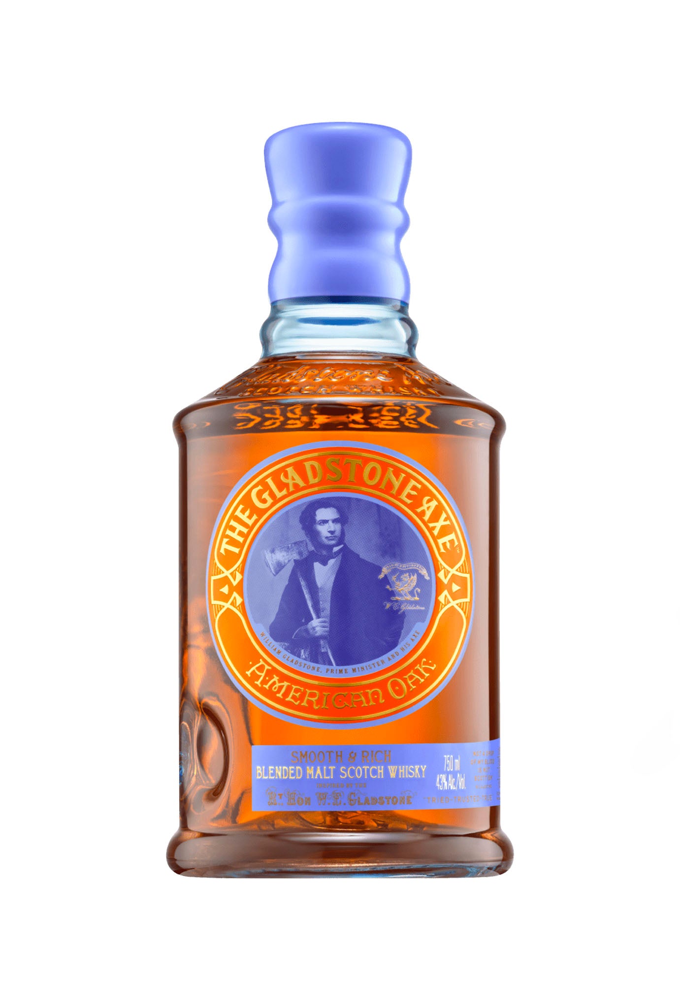 THE GLADSTONE AXE AMERICAN OAK WHISKY   