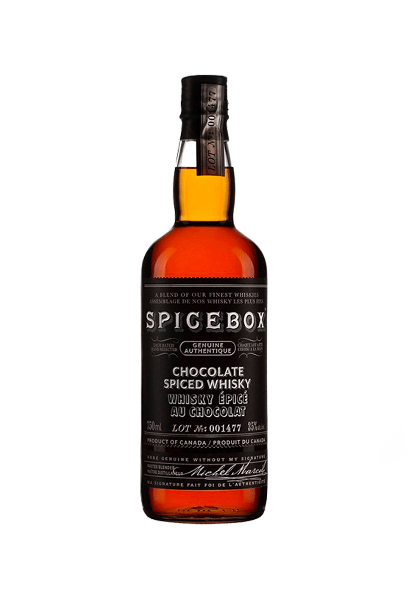 SPICEBOX CHOCOLATE CANADIAN SPCED WHISKY