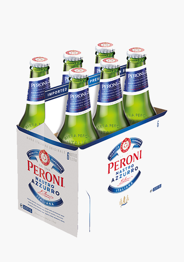 PERONI 6 X 330ML BOTTLES                