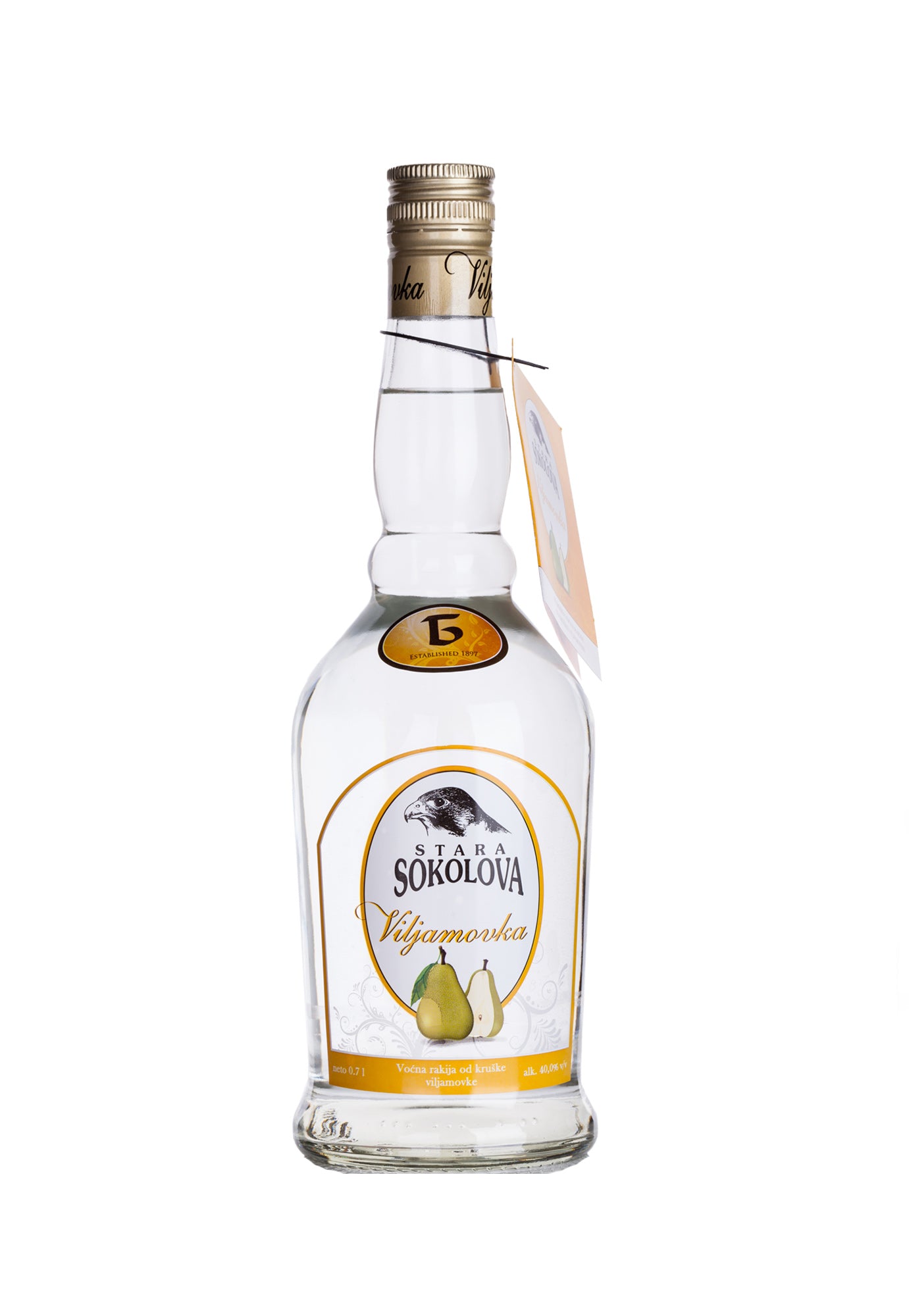 OLD FALCON WILLIAMS PEAR BRANDY         