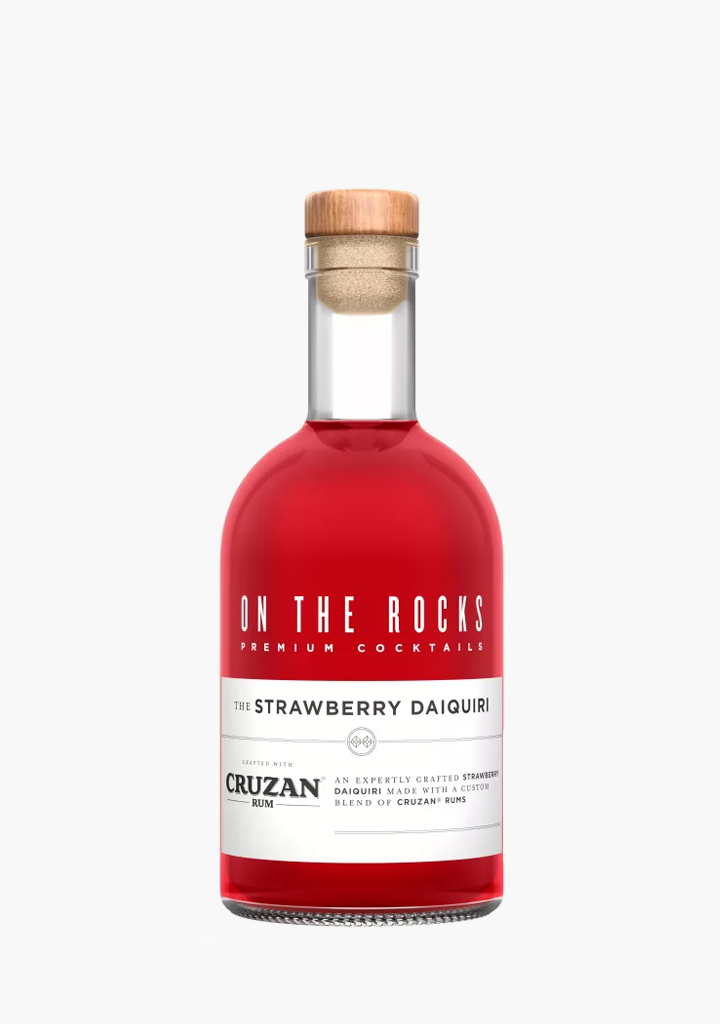 ON THE ROCKS CRUZAN STRAWBERRY DAIQUIRI 