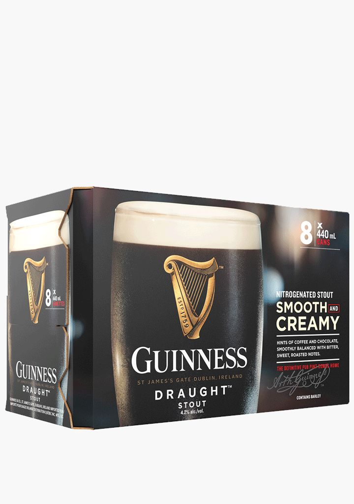 GUINNESS DRAUGHT (CANS) 8-PACK          