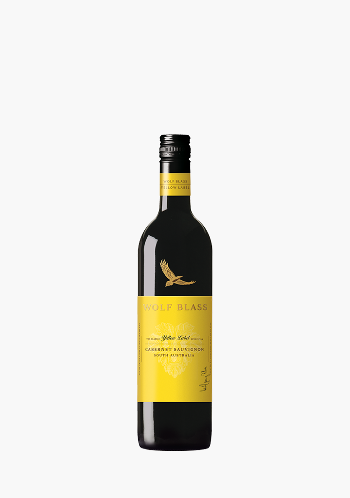 WOLF BLASS YELLOW LABEL CAB SAUV 375ML  