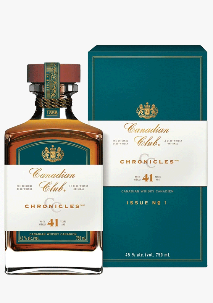 CANADIAN CLUB CHRONICLES 41 YO          