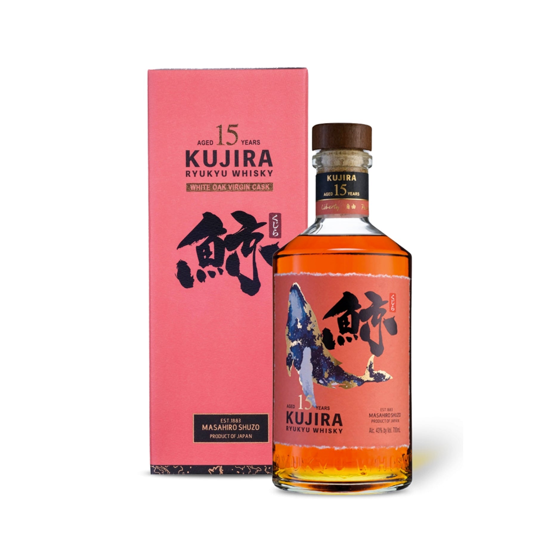 KUJIRA 15 YEAR OLD WHISKY               