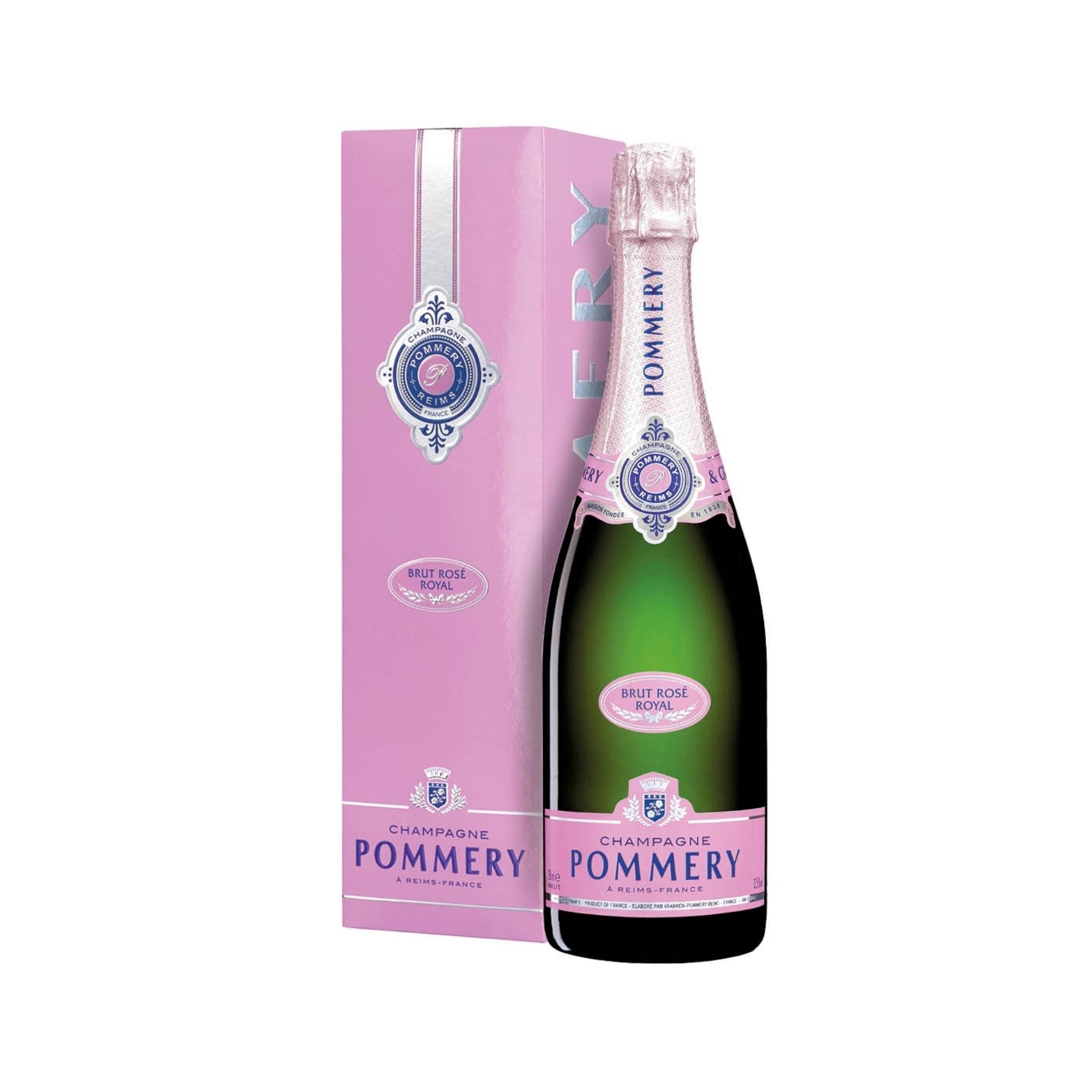 POMMERY CHAMPAGNE BRUT ROSE (BOX)       