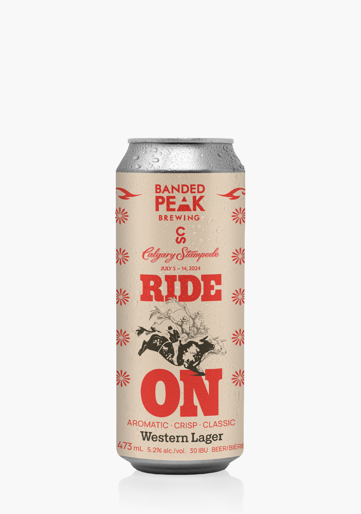 Banded Peak 'Ride On' Western Lager - 4x473ML