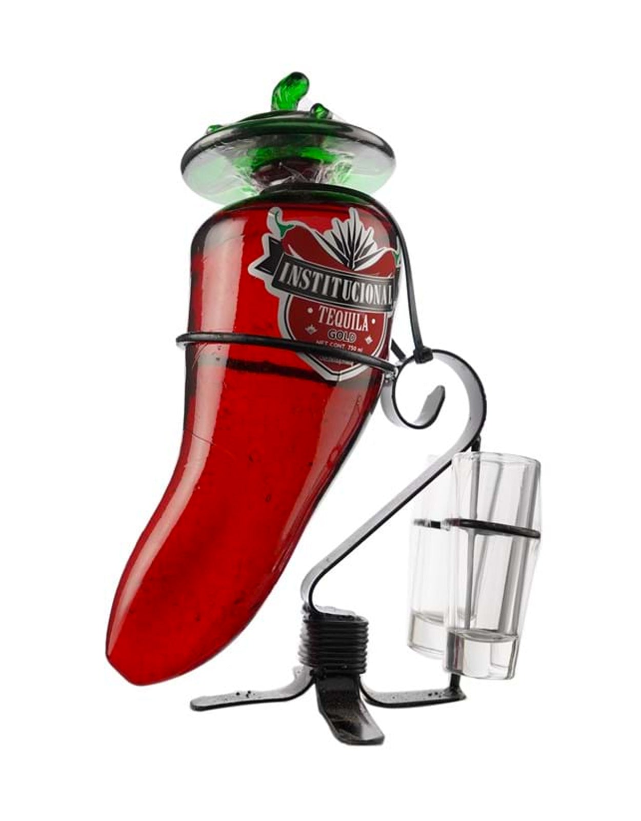 CHILE PEPPER WITH STAND - TEQUILA       