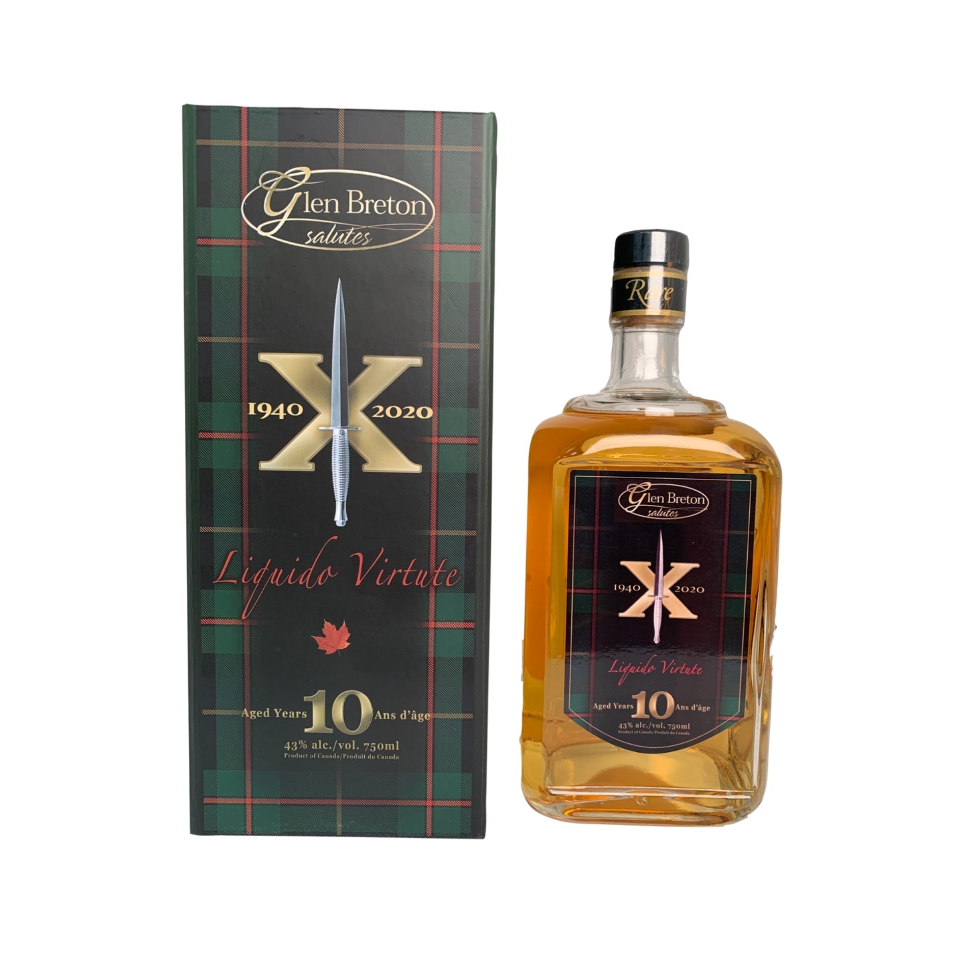 GLEN BRETON SOE SINGLE MALT WHISKY      