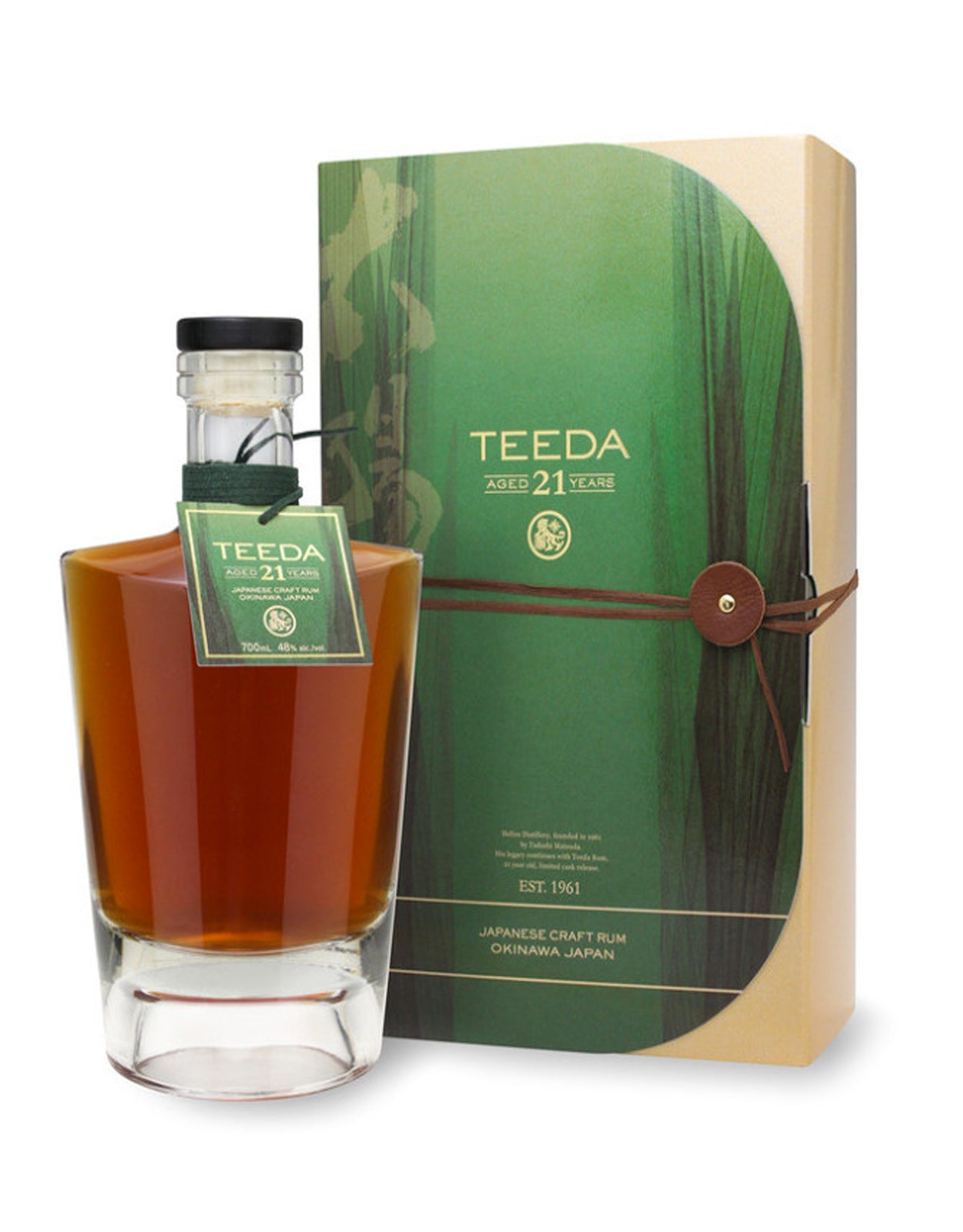 TEEDA 21 YEARS OLD JAPANESE CRAFT RUM   