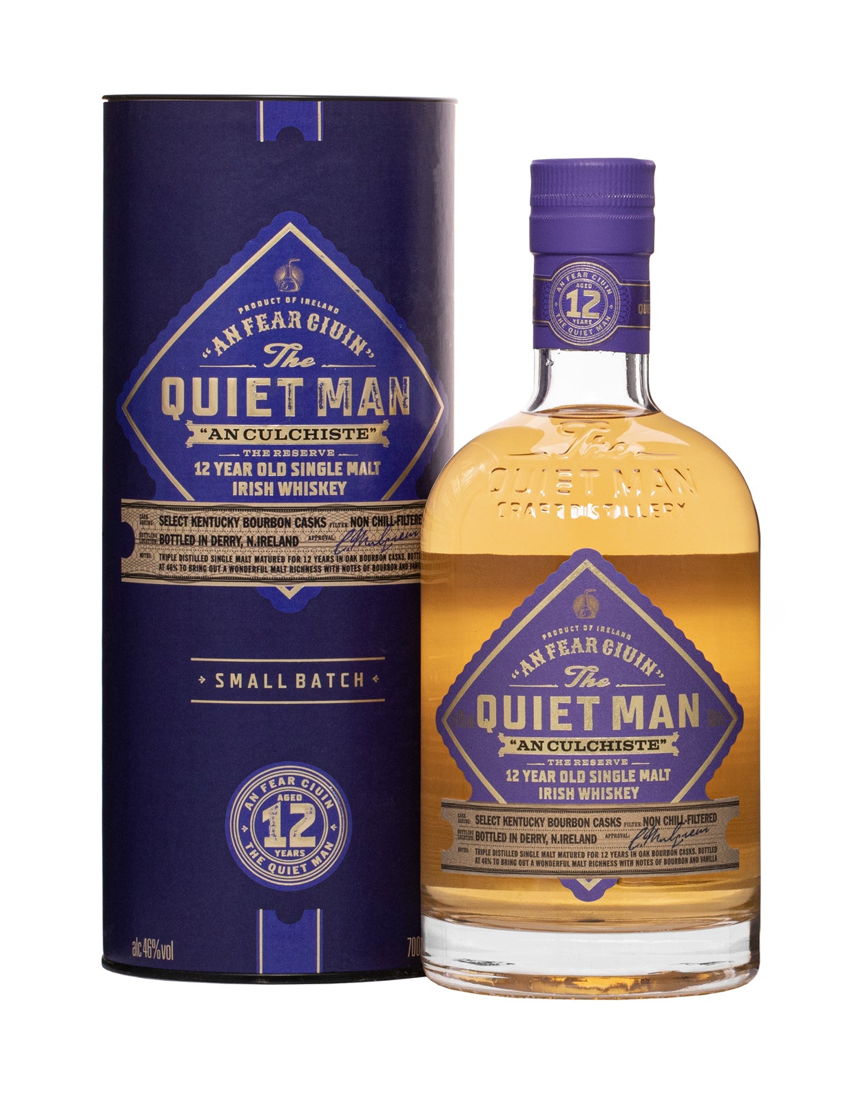 THE QUIET MAN 12 YEAR OLD SINGLE MALT IR