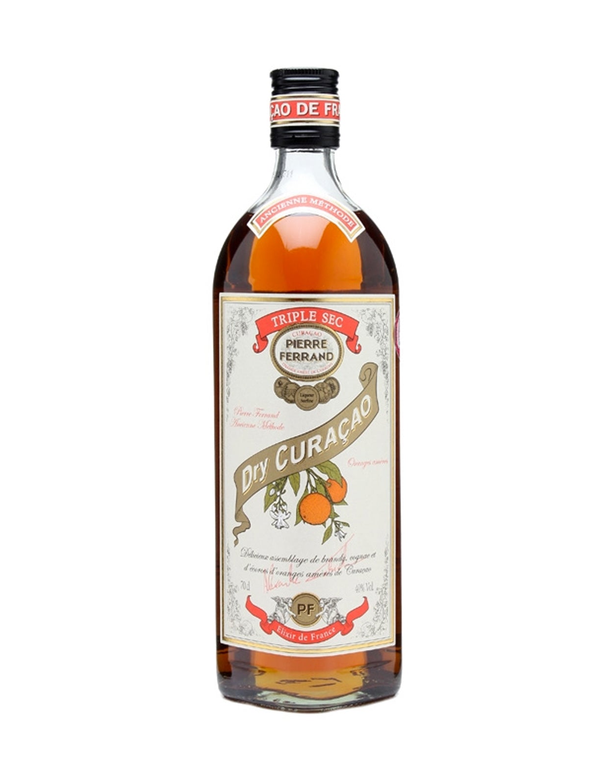 FERRAND DRY CURACAO LIQUEUR             