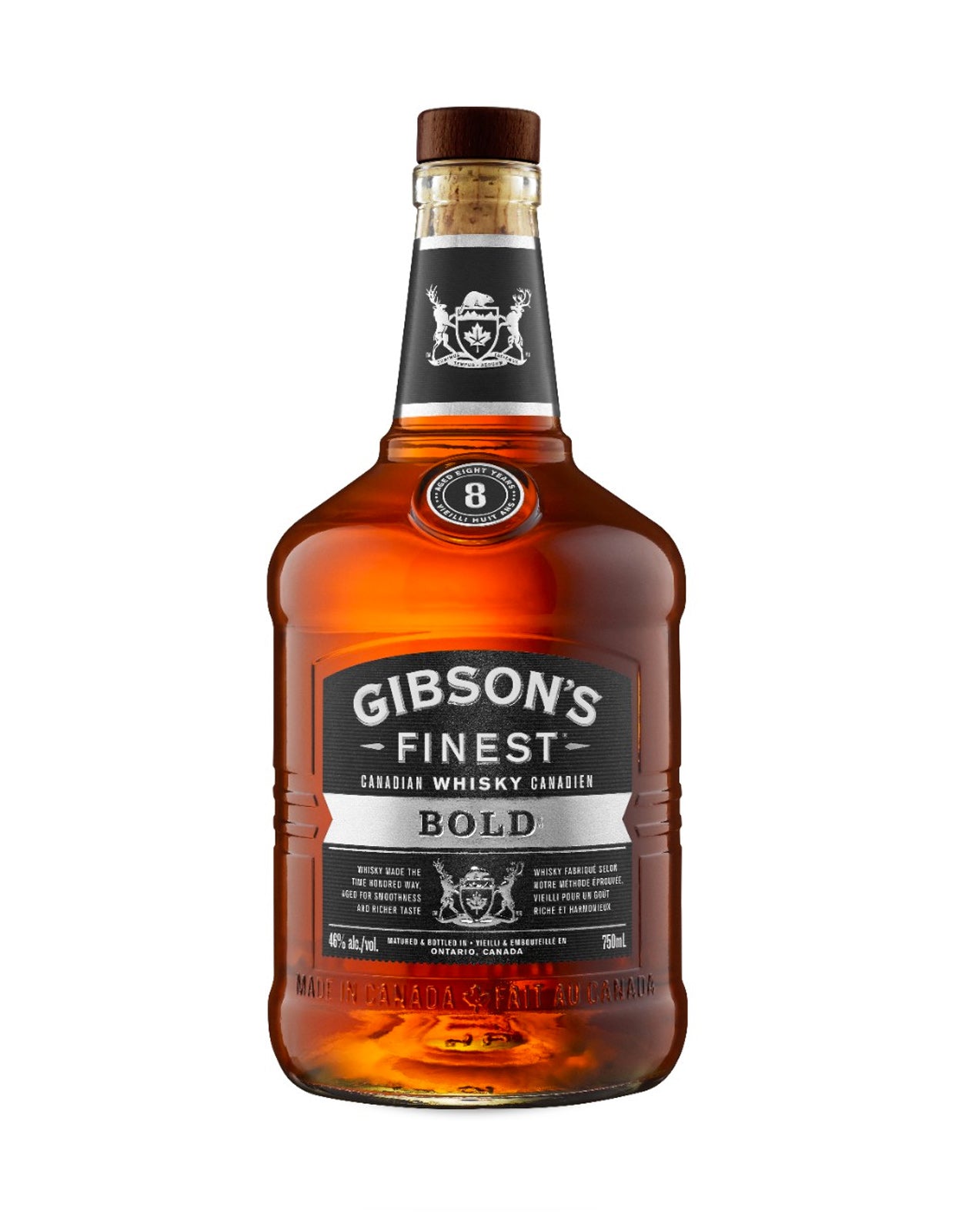 GIBSON'S FINEST BOLD 8 YEAR OLD         