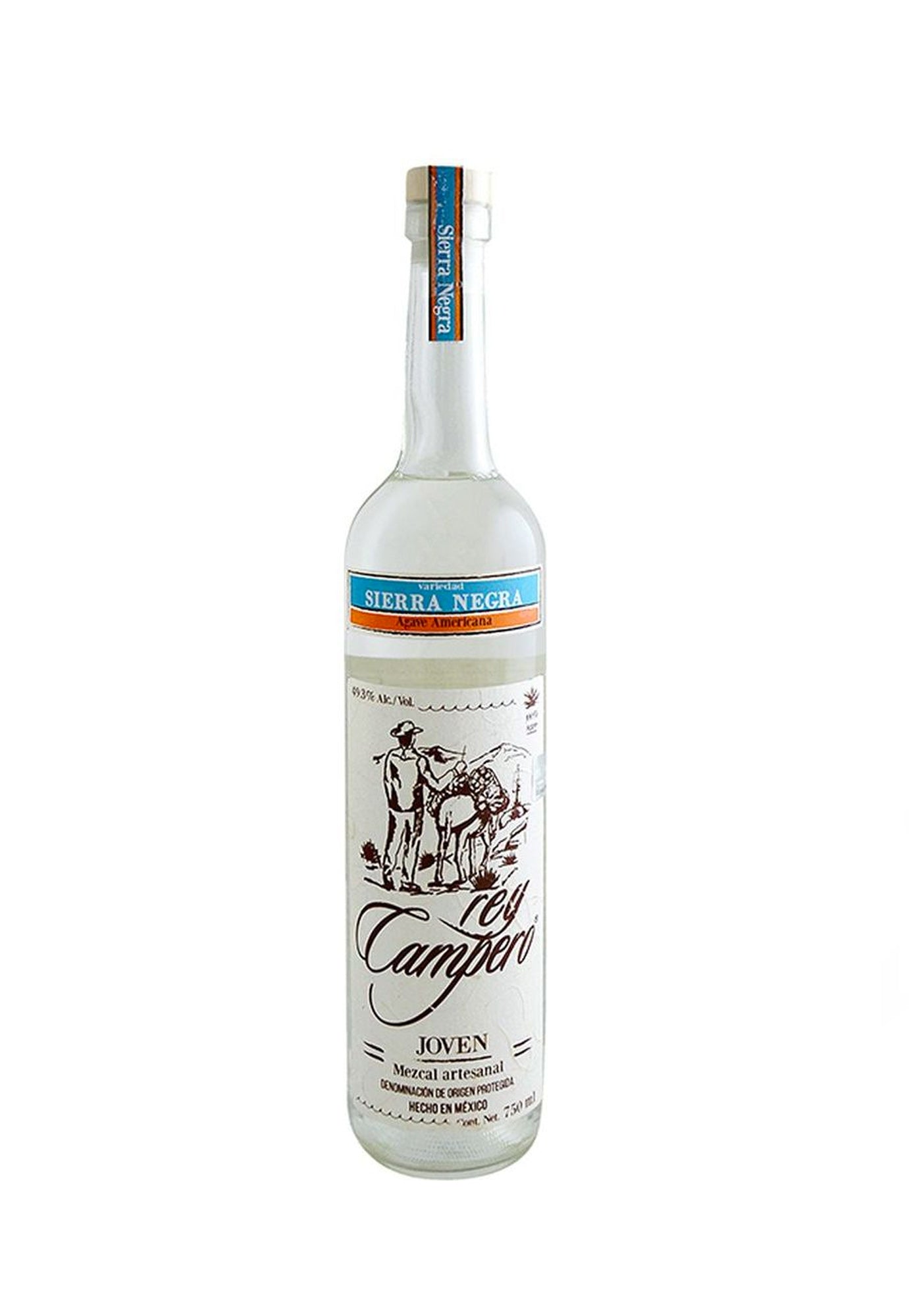 REY CAMPERO SIERRA NEGRA MEZCAL         