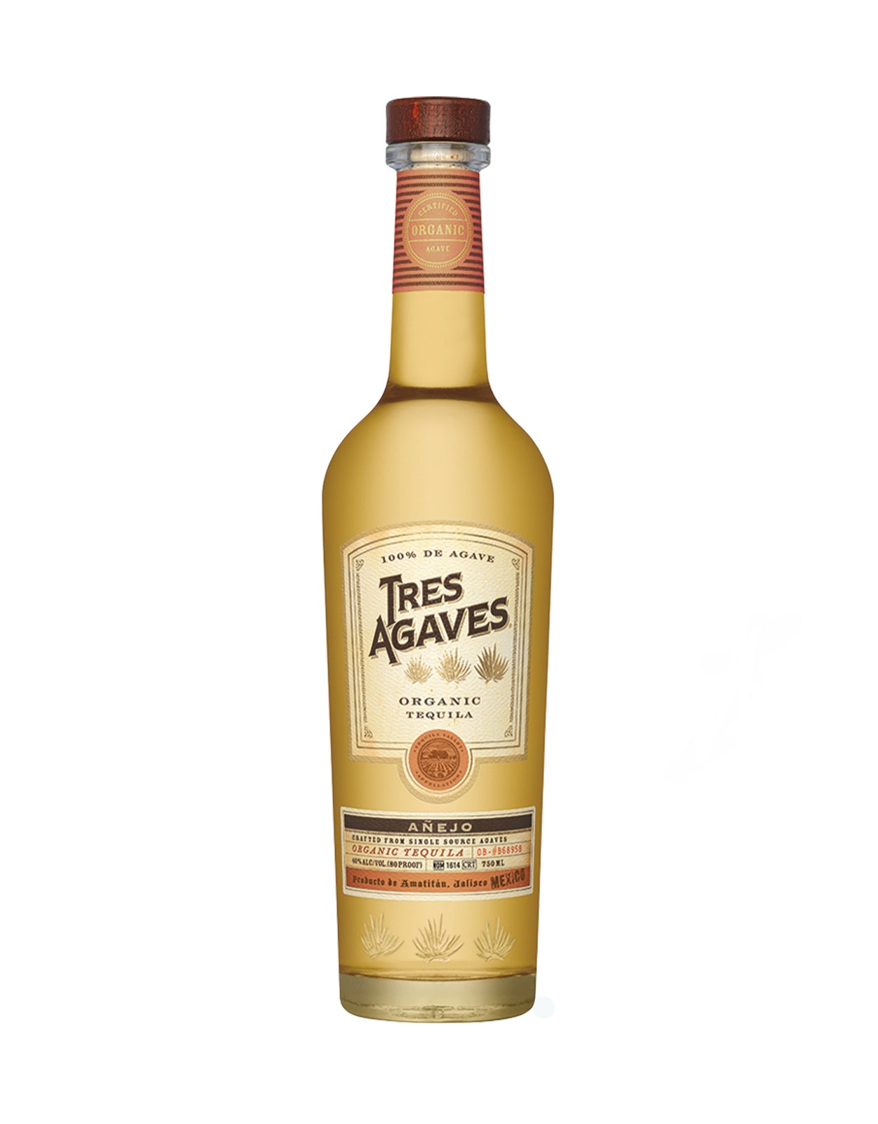 TRES AGAVES ORGANIC ANEJO               