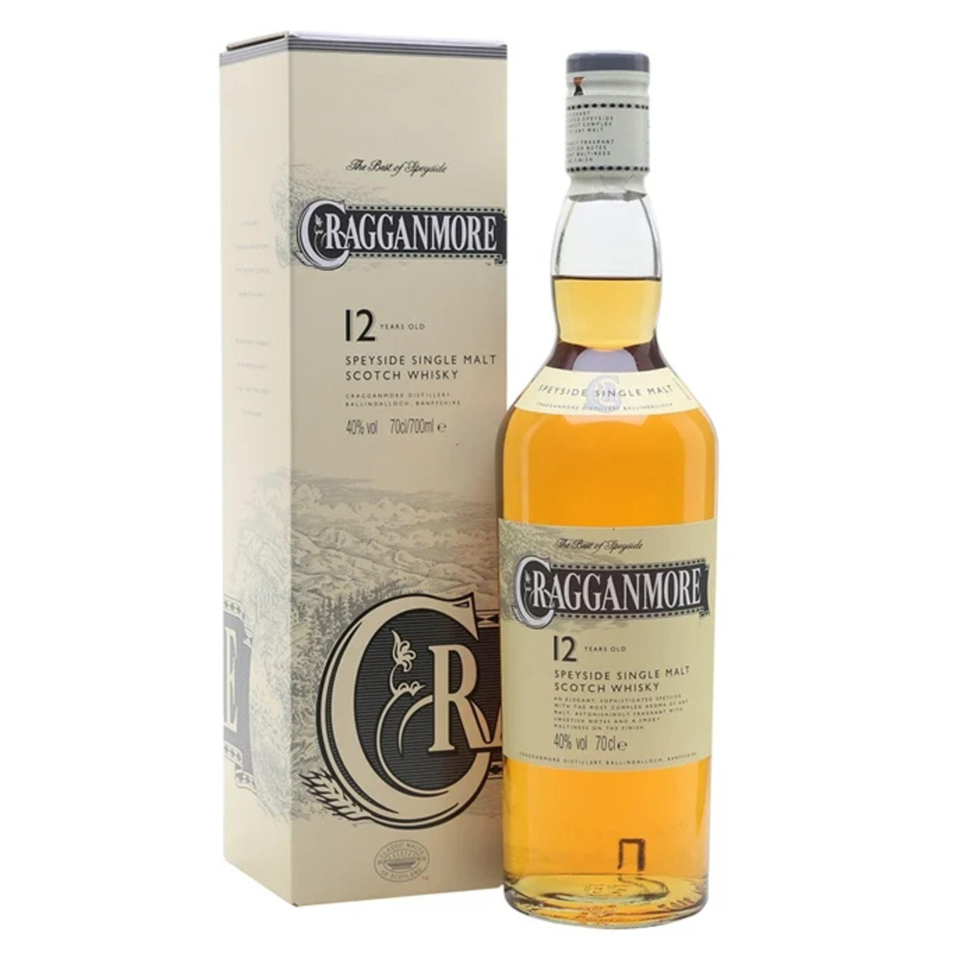 CRAGGANMORE 12 YEAR OLD                 
