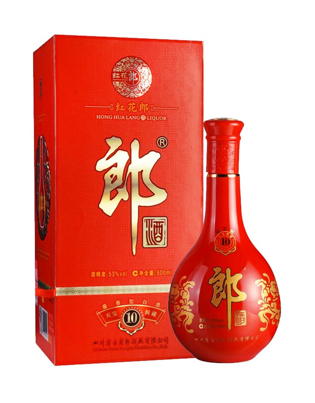 LANGJIU - HONGHUA LANG 10 YEAR          