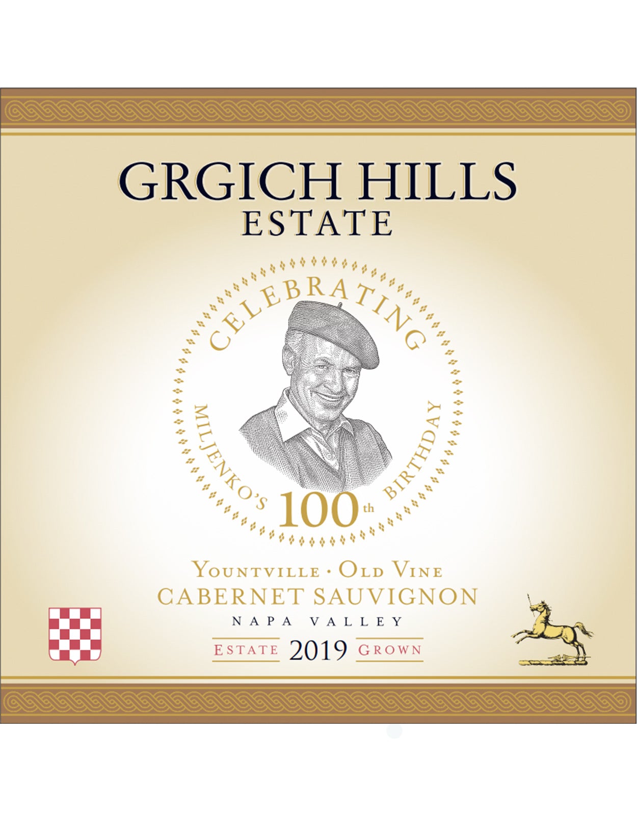 GRGICH HILLS CABERNET SAUV 2019 - 100TH 