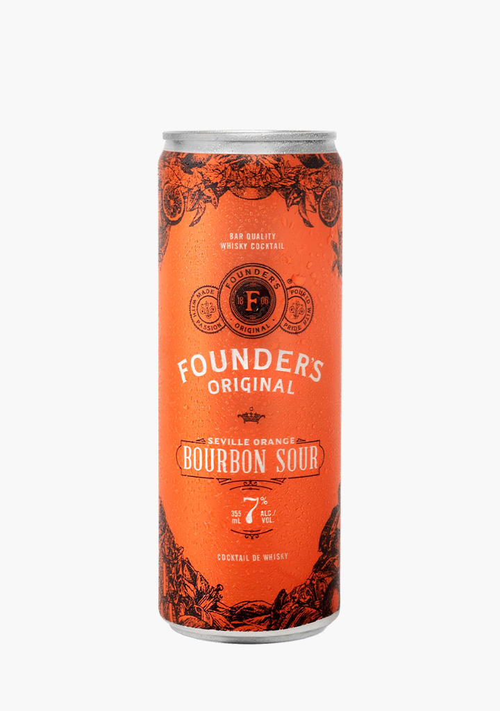 Founder's Original 'Seville Orange' Bourbon Sour - 4 x 355ML