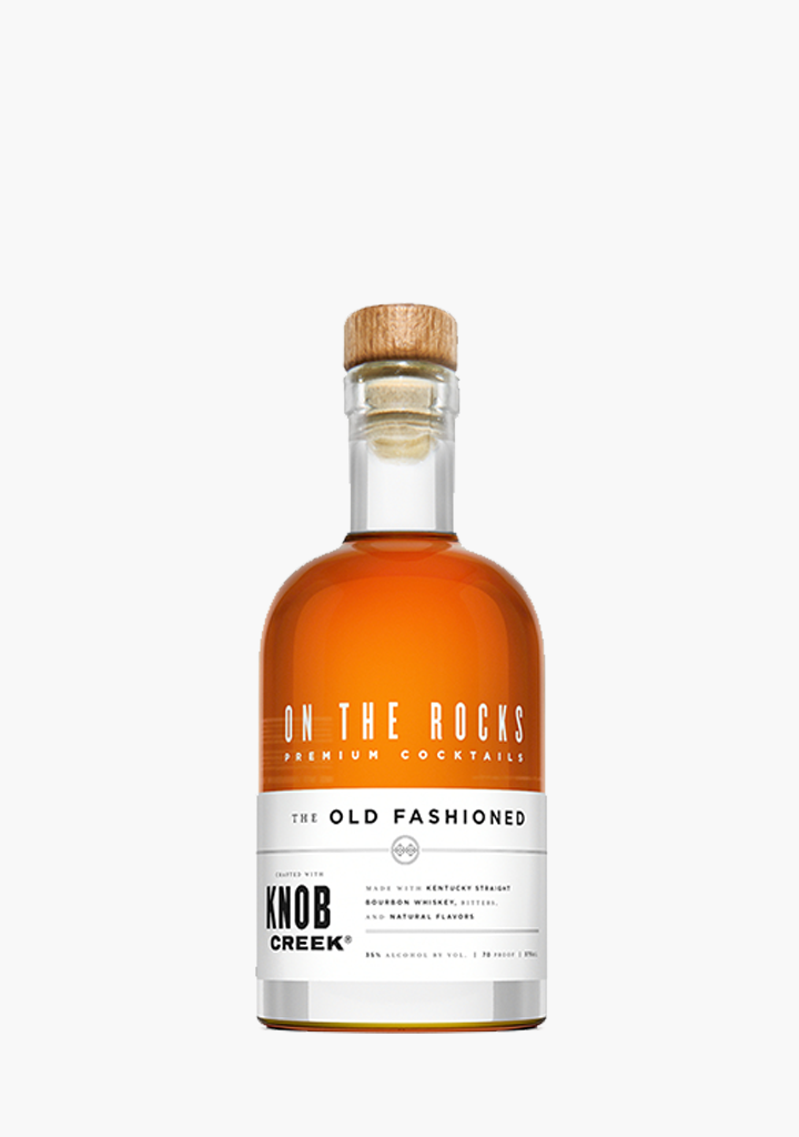 ON THE ROCKS KNOB CREEK OLD FASHIONED   