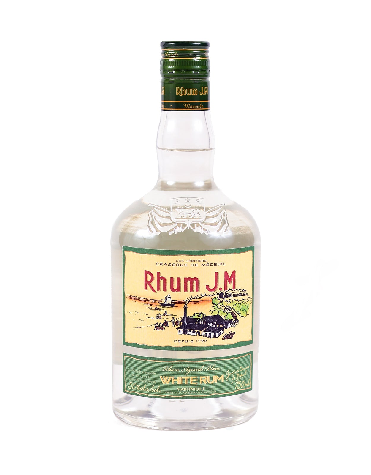 JM RHUM - RHUM AGRICOLE BLANC           