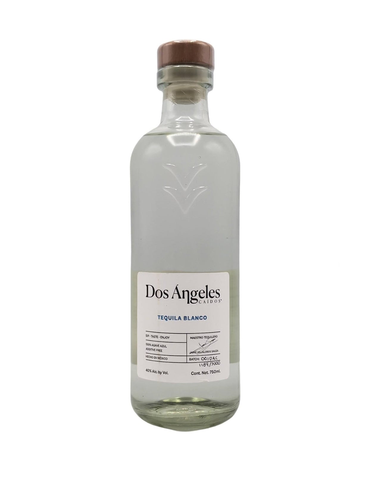 DOS ANGELES CAIDOS TEQUILA BLANCO       