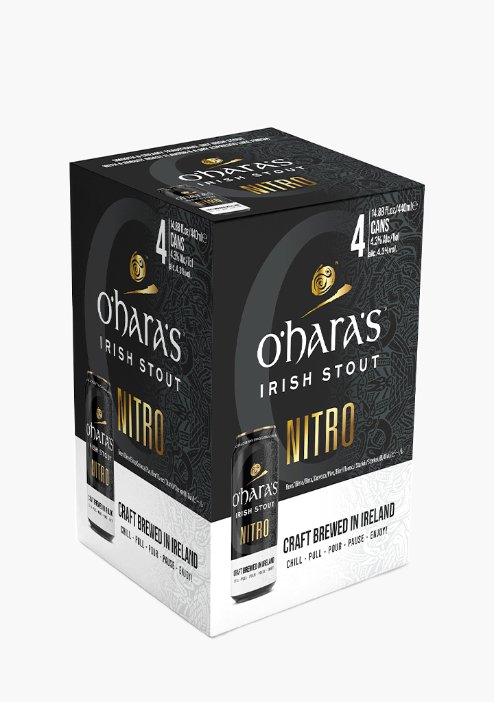 O'HARA'S IRISH STOUT NITRO 4PK          