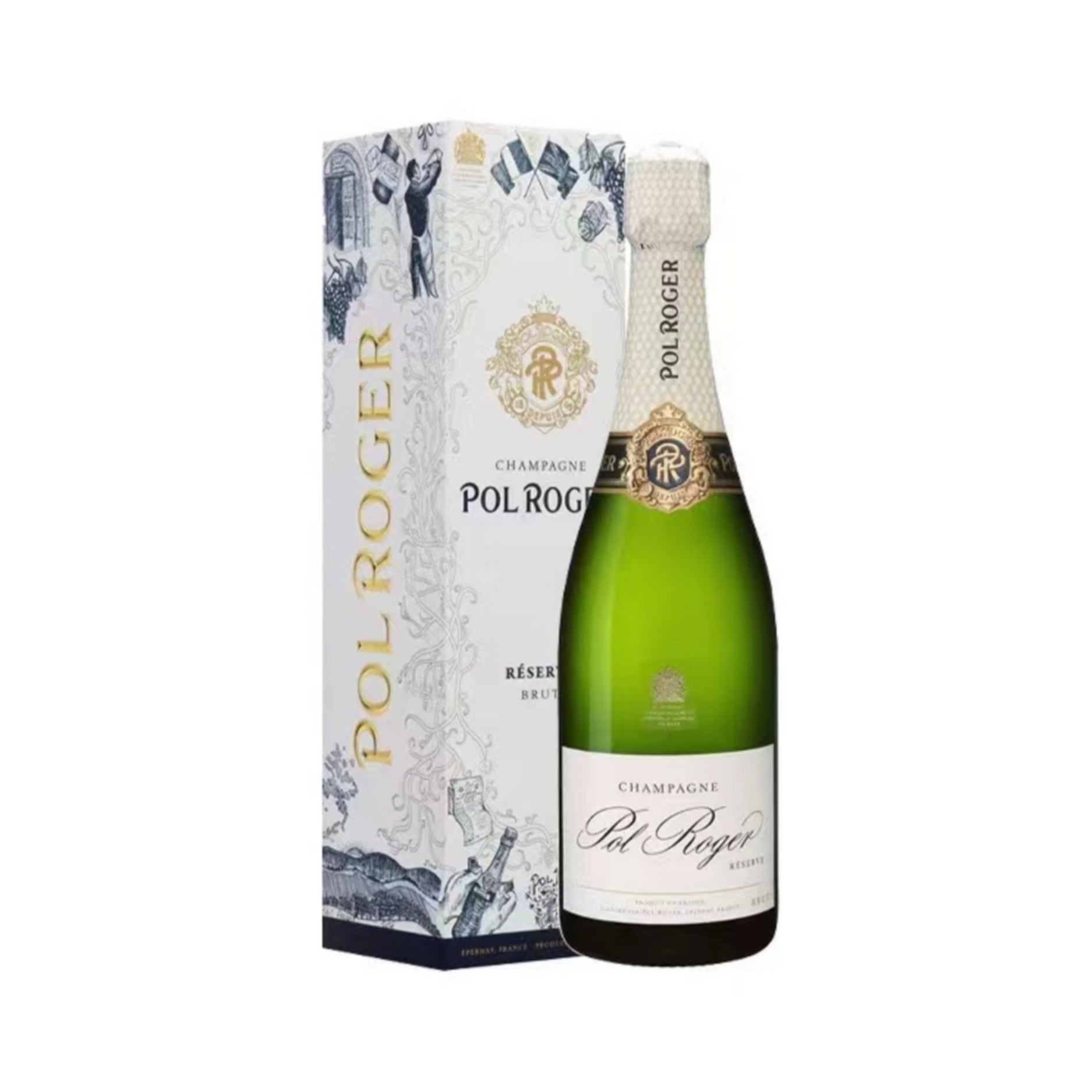 POL ROGER BRUT 'WHITE FOIL'             