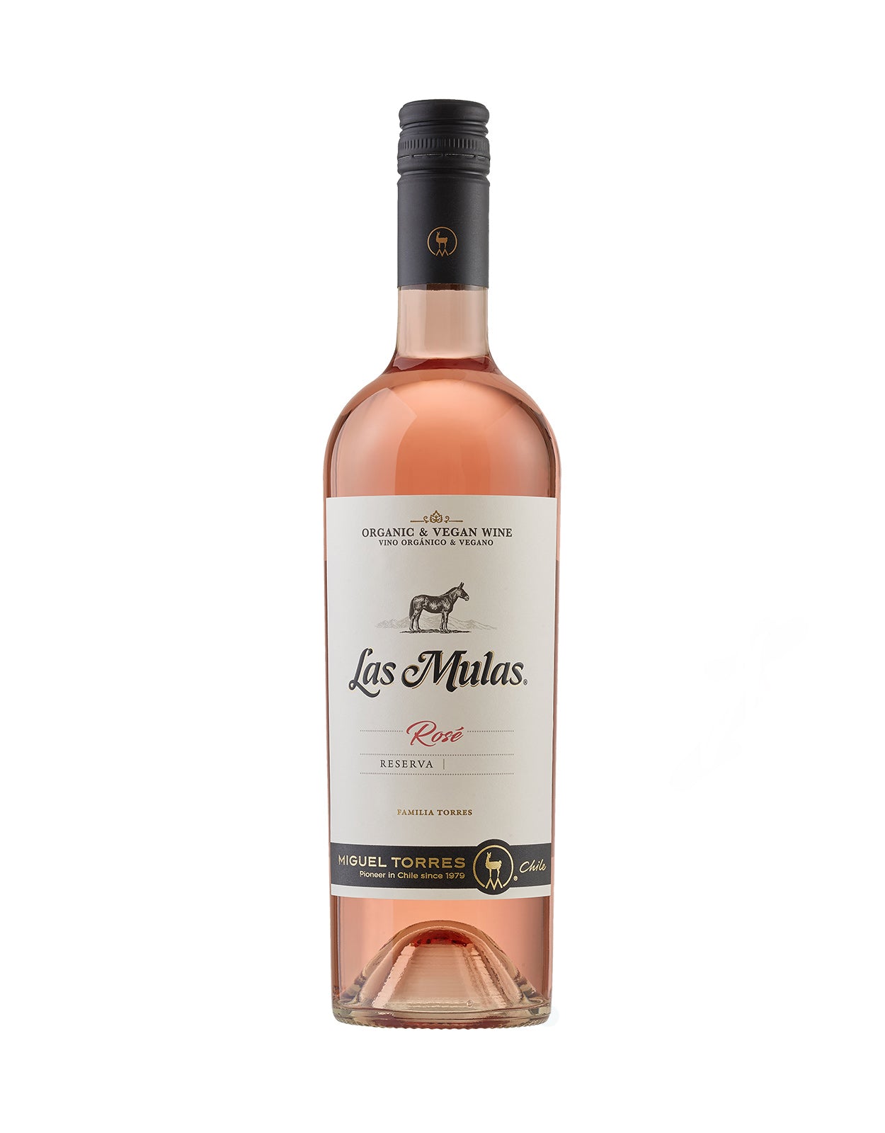 TORRES CHILE LAS MULAS ORGANIC ROSE     
