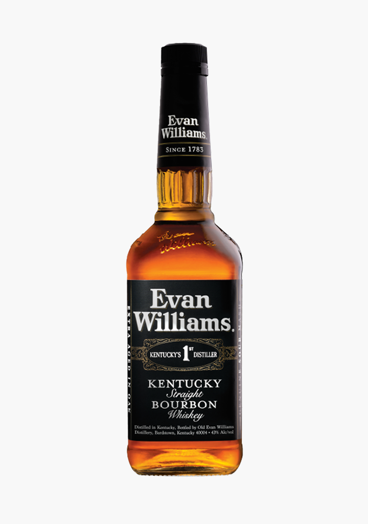 EVAN WILLIAMS BLACK LABEL BOURBON       