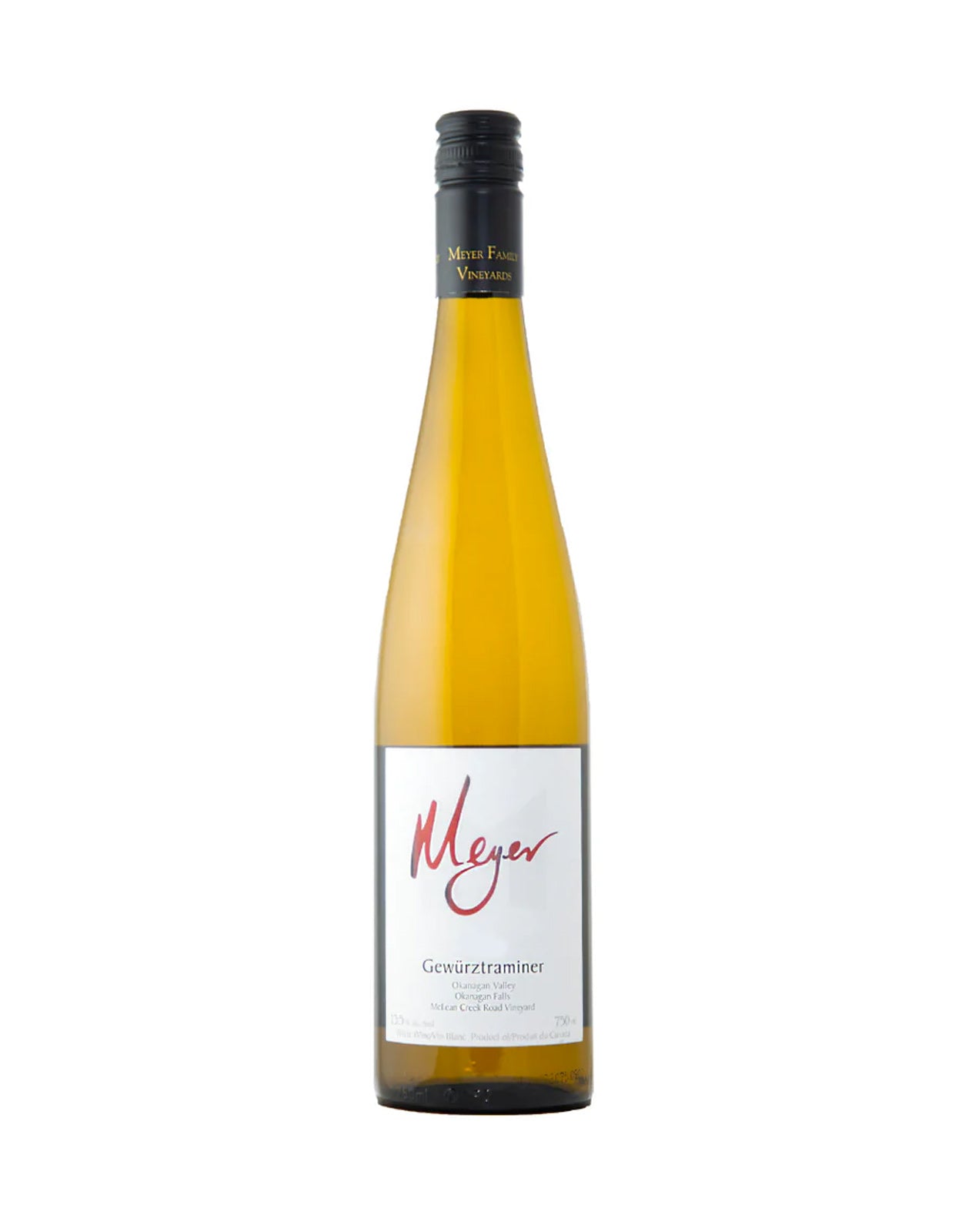 MEYER FAMILY VINEYARDS GEWURZTRAMINER   