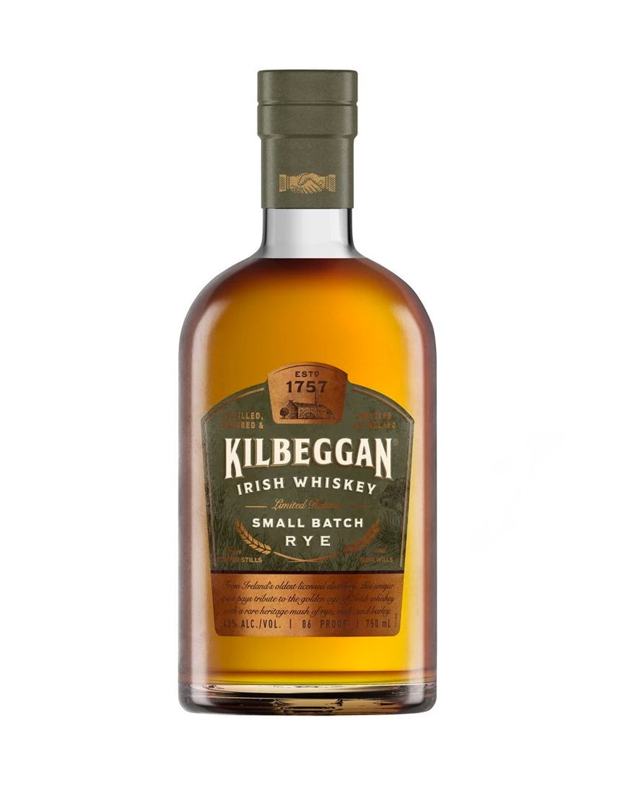 KILBEGGAN SMALL BATCH RYE               